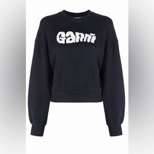 Ganni logo sweatshirt!